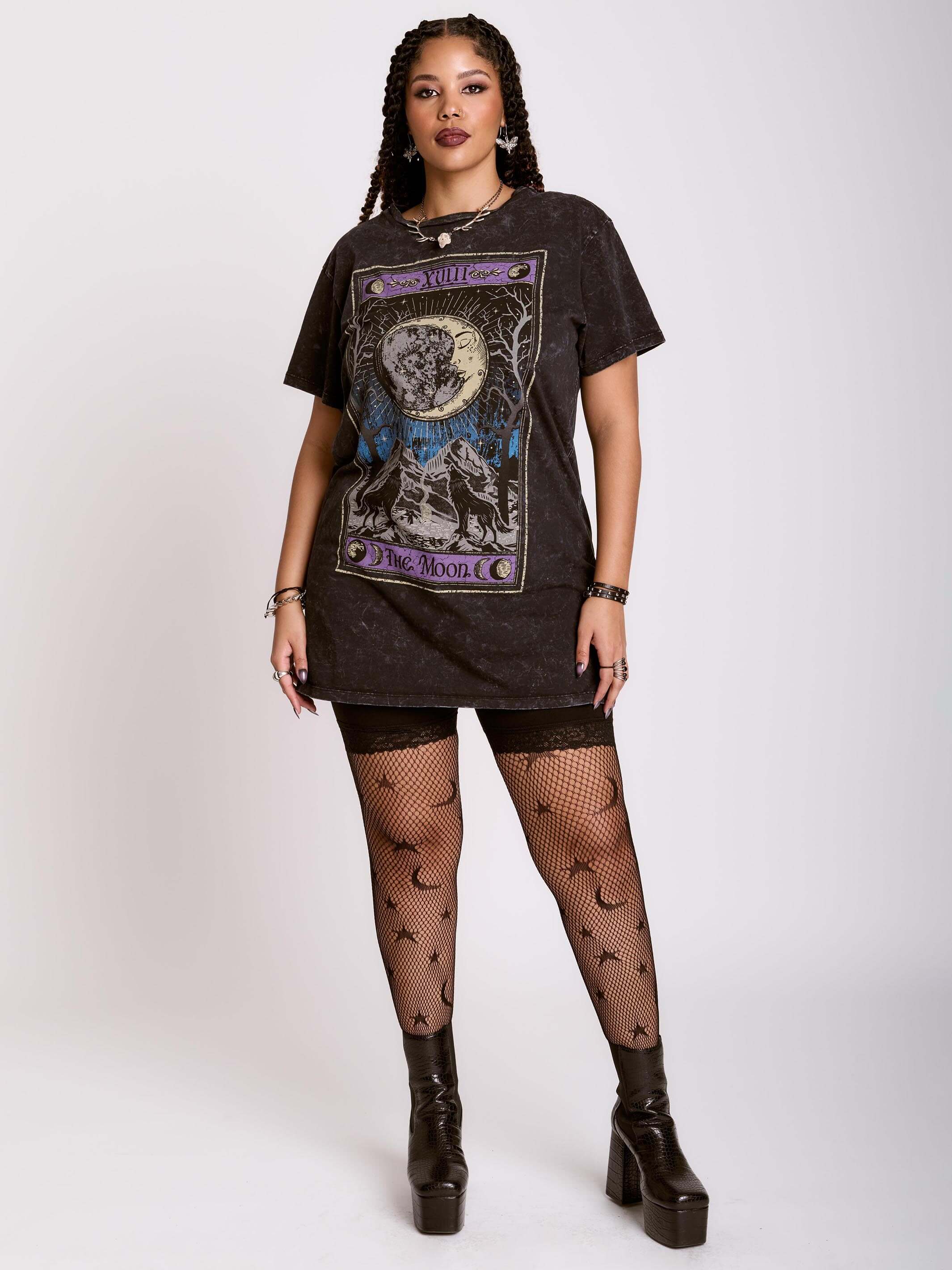 Lace Bike Short – Midnight Hour