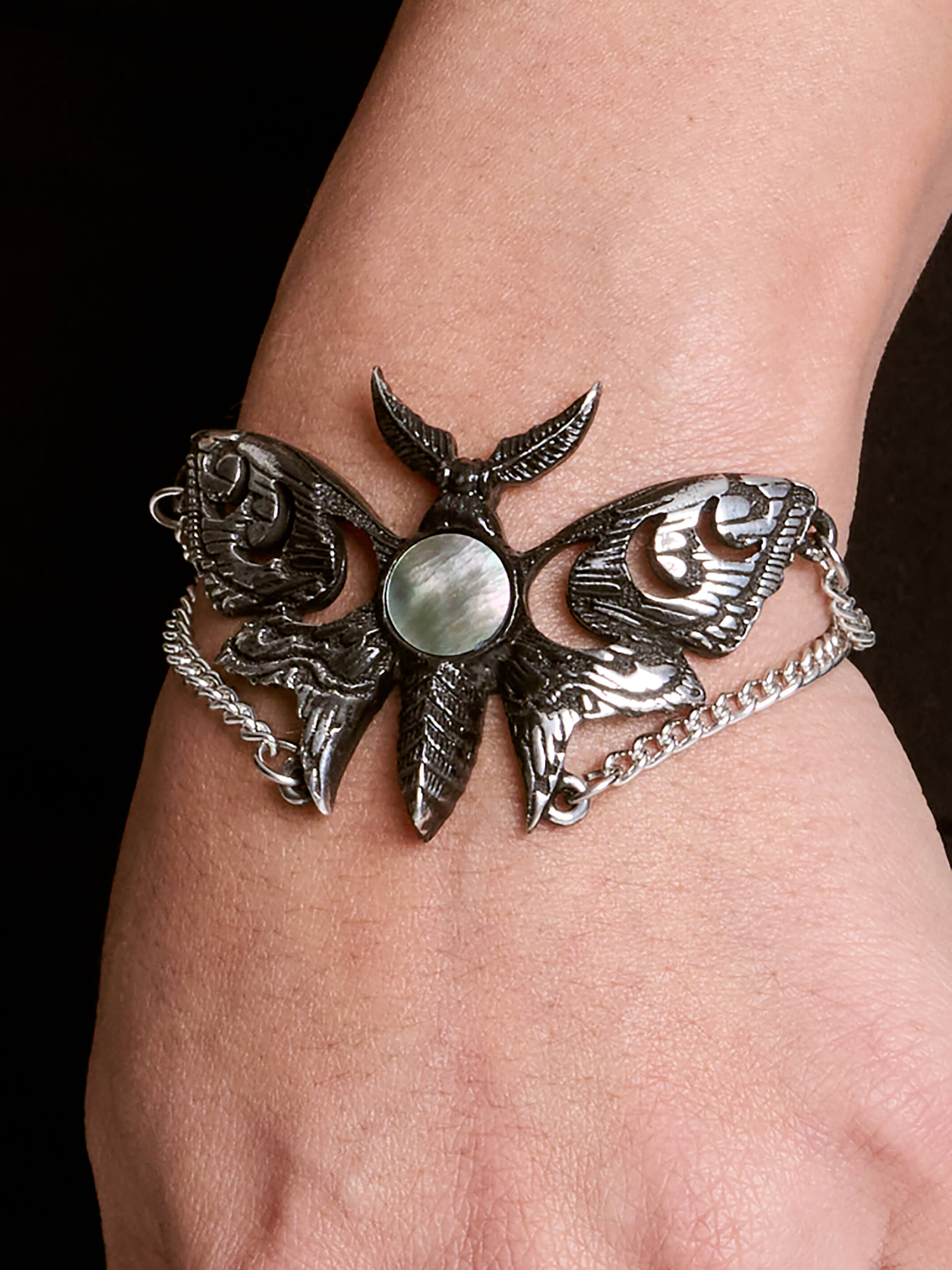 Lunar Moth Bracelet