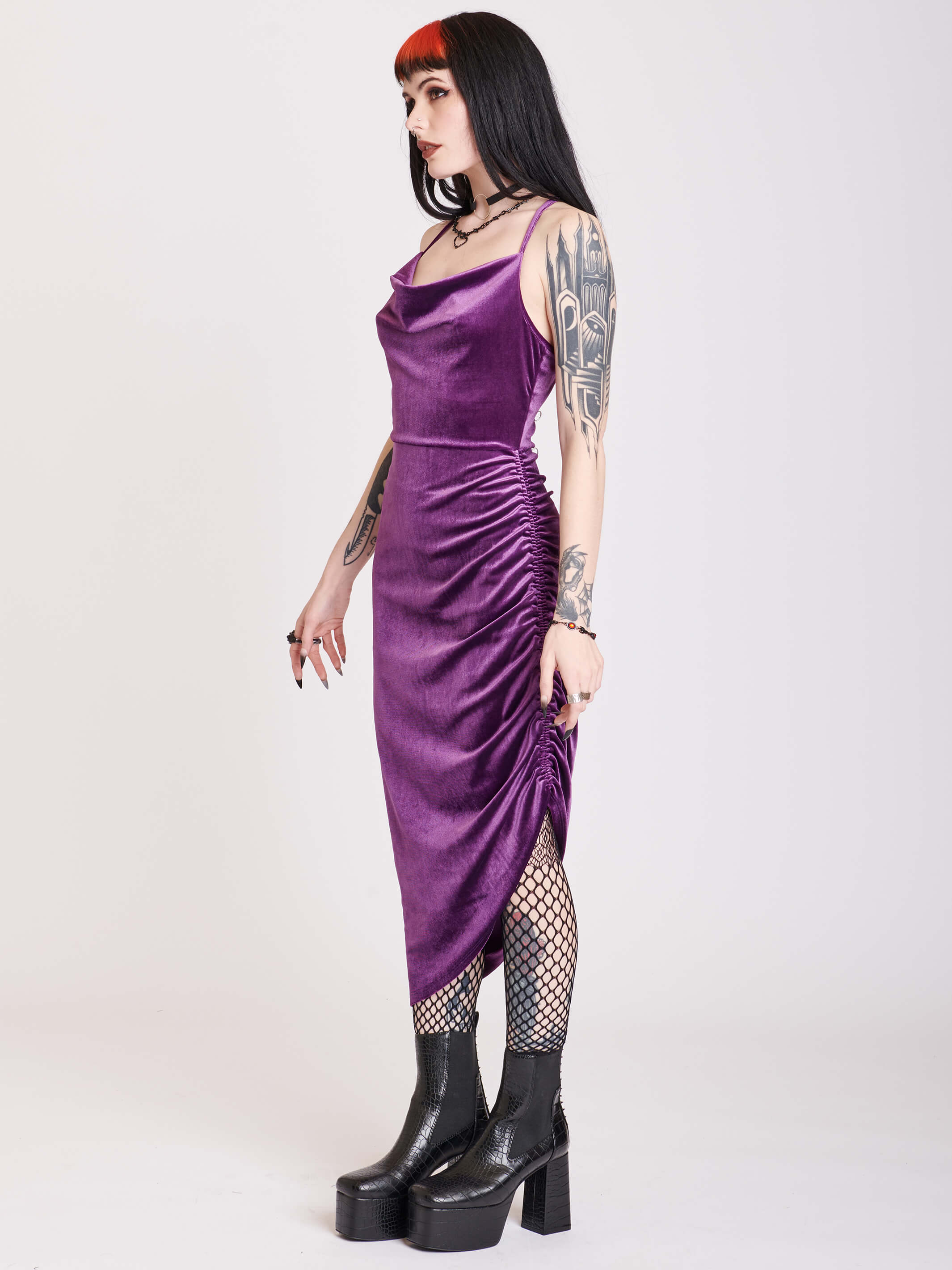 Velvet Cocktail Dress