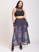 FISHNET HI NECK BRALETTE