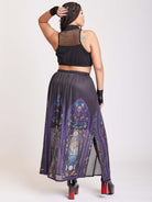 FISHNET HI NECK BRALETTE