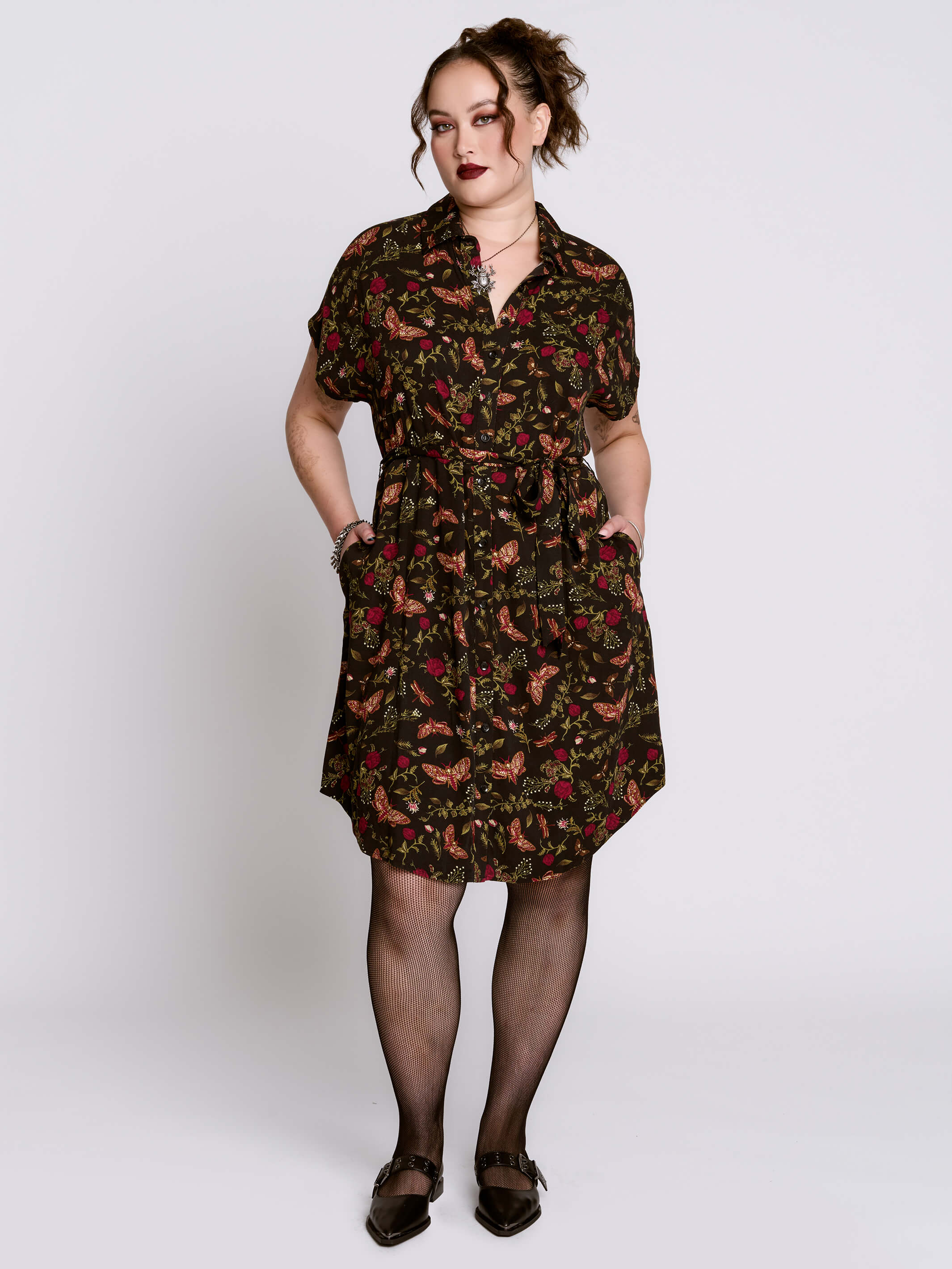 margi hour shirt dress Spell Margo Hour Shirt Dress