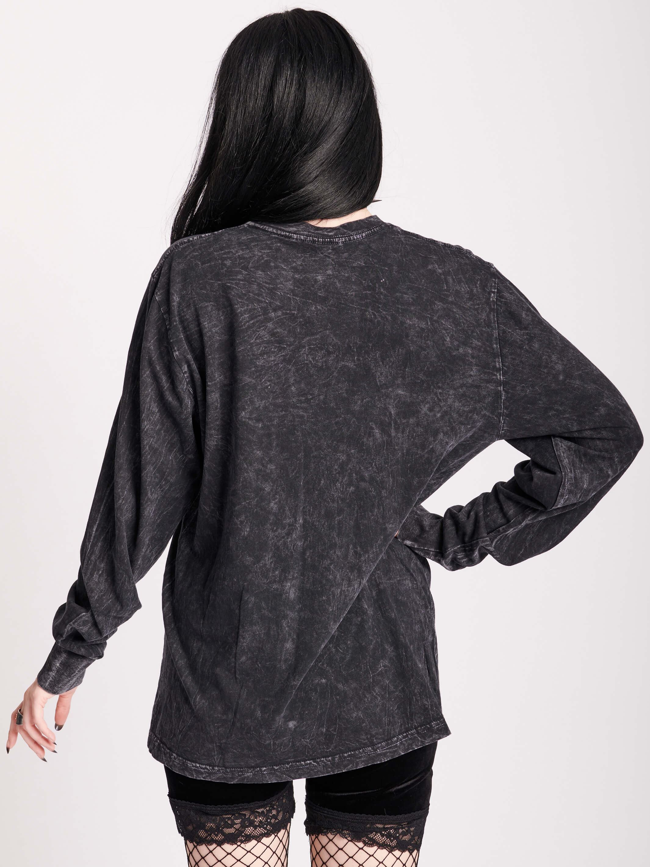 Mineral Wash Medusa T-Shirt – Midnight Hour