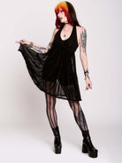 Mesh Babydoll Romper