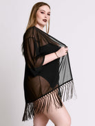 Mesh Kimono