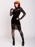 MESH MATRIX DRESS
