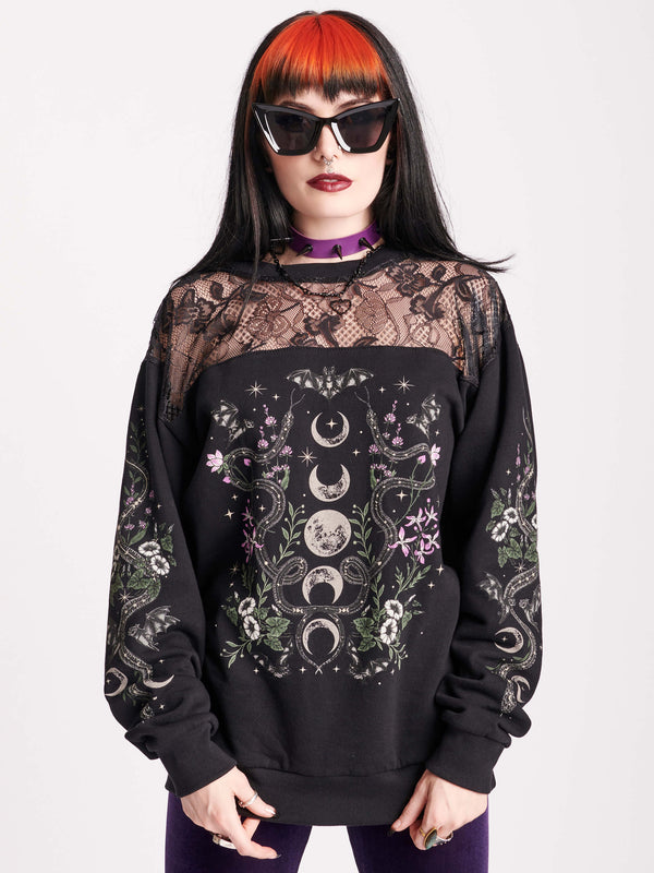 Moon long sleeve Top
