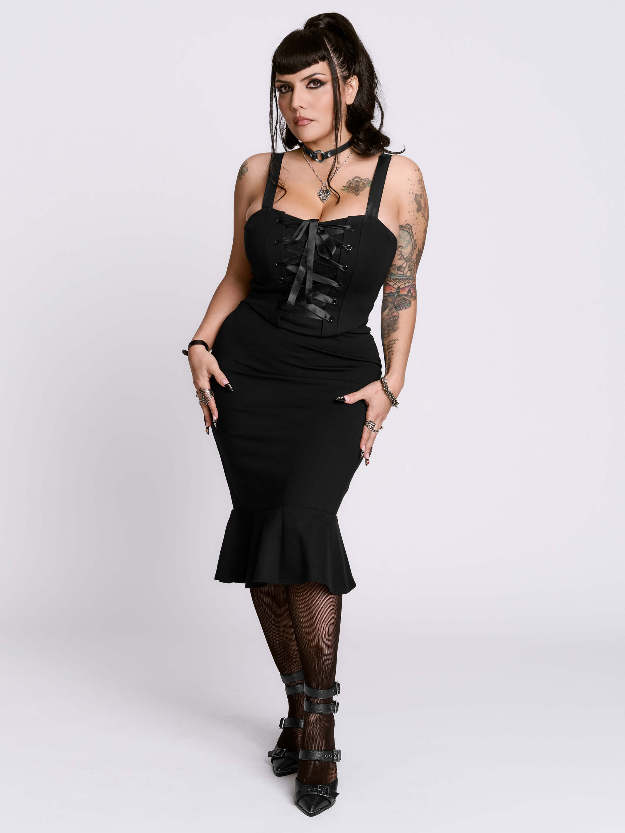 Mortisha Corset Mermaid Skirt – Midnight Hour