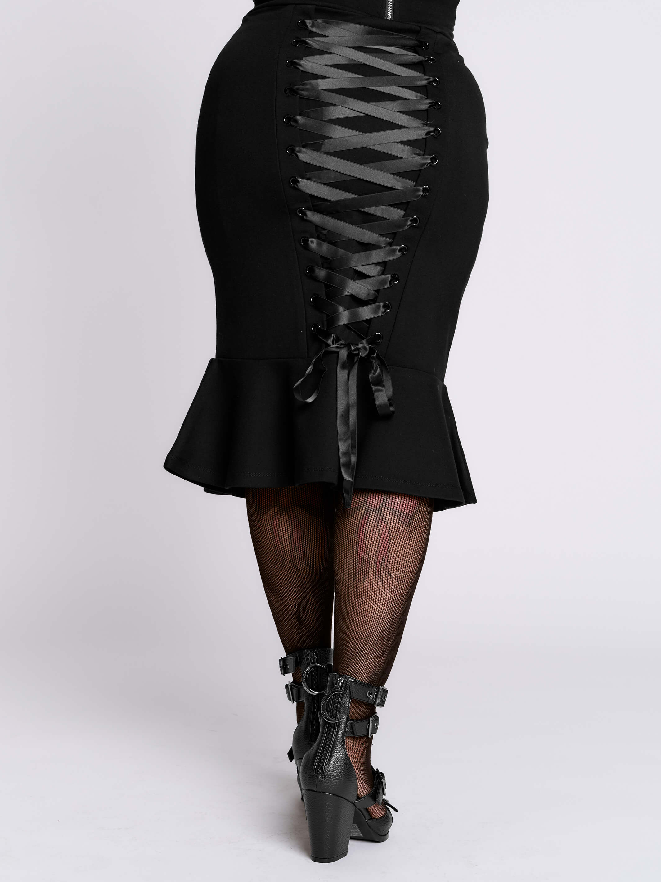 スカート MELT THE LADY repeat mermaid skirt Mortisha Corset Mermaid Skirt – Midnight Hour