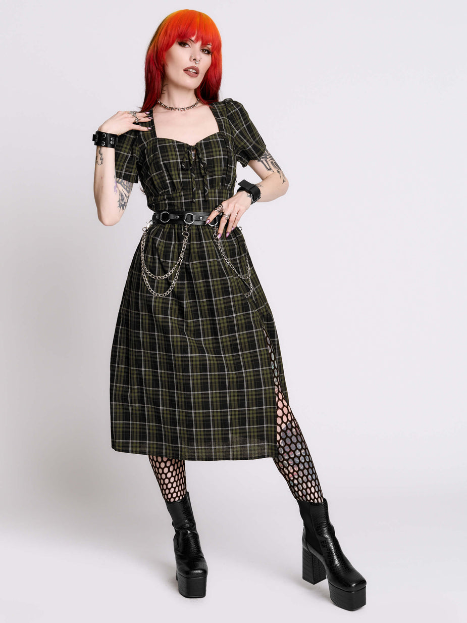 Midnight Hour Moss Maiden gothic dress