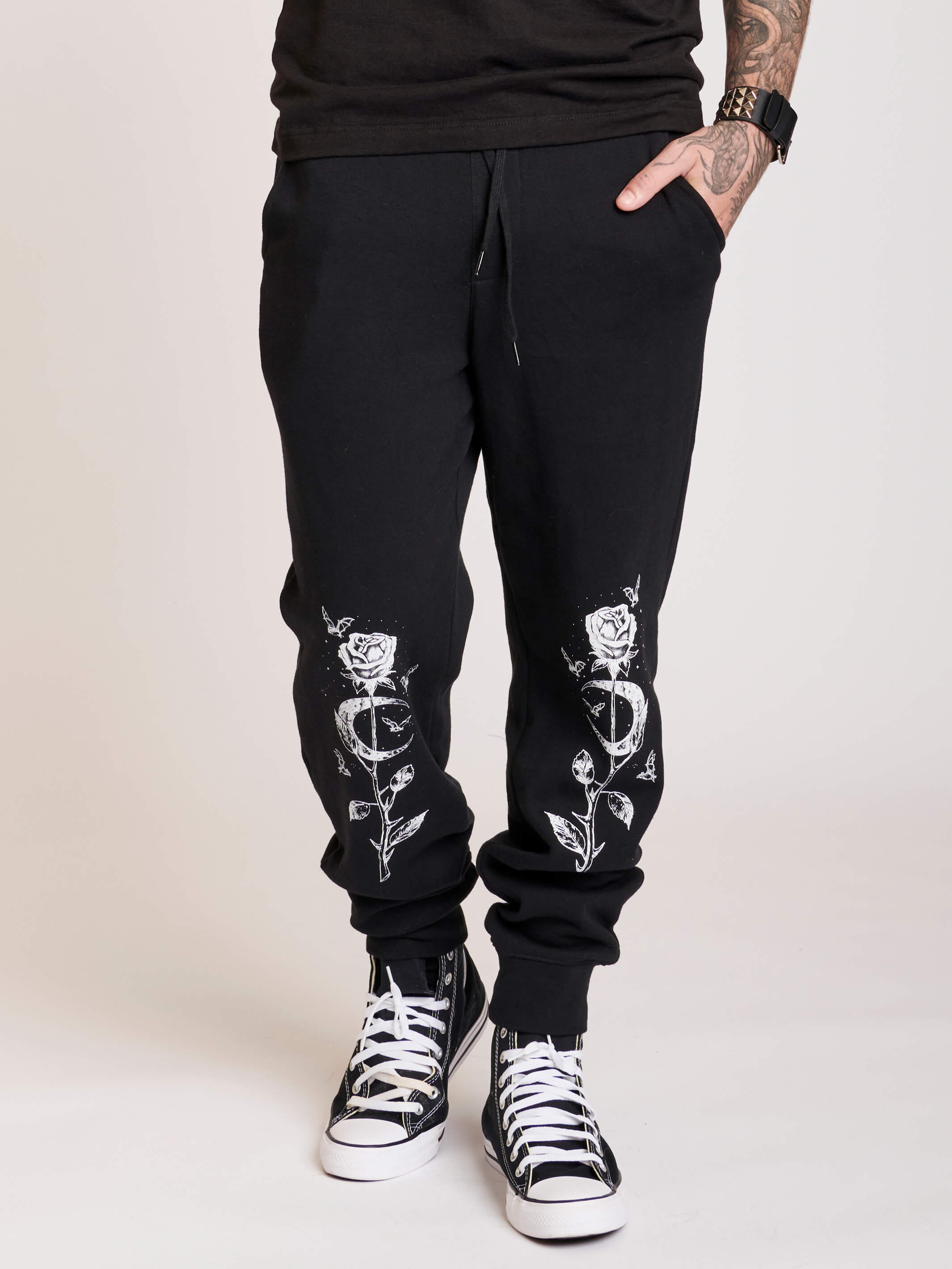 Mystic Rose Unisex Jogger – Midnight Hour