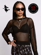 witchhunt wednesday you found me! night's net sweater