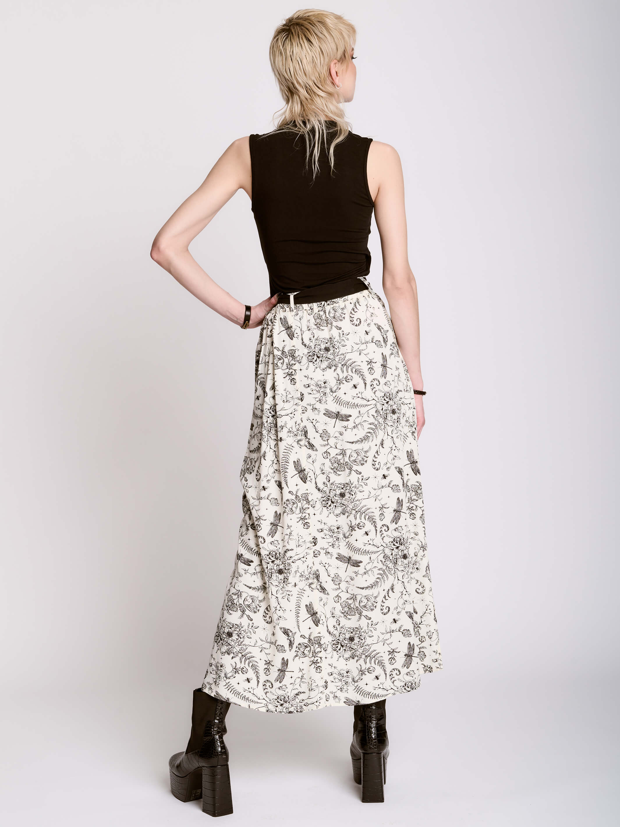 Buy Surplice Choker Top | Sleeveless Wrap Top By MIdnight Hour