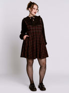 Oxblood Plaid Jumper