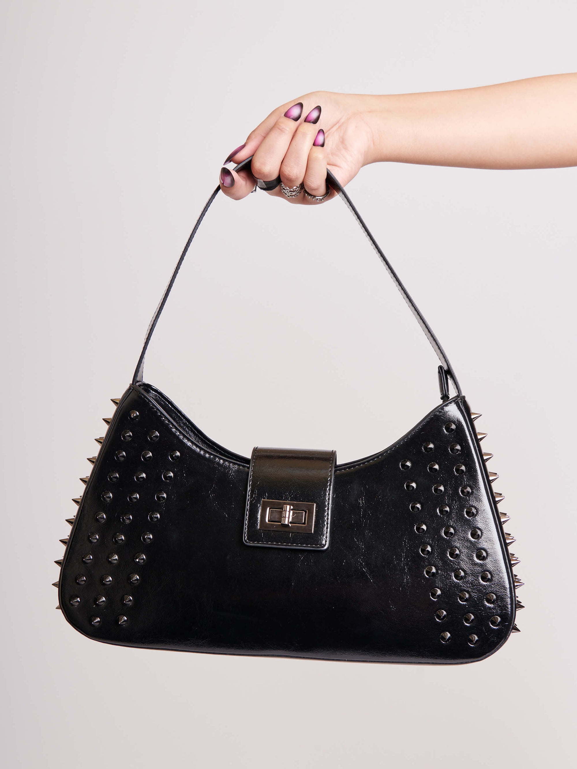 studded purse