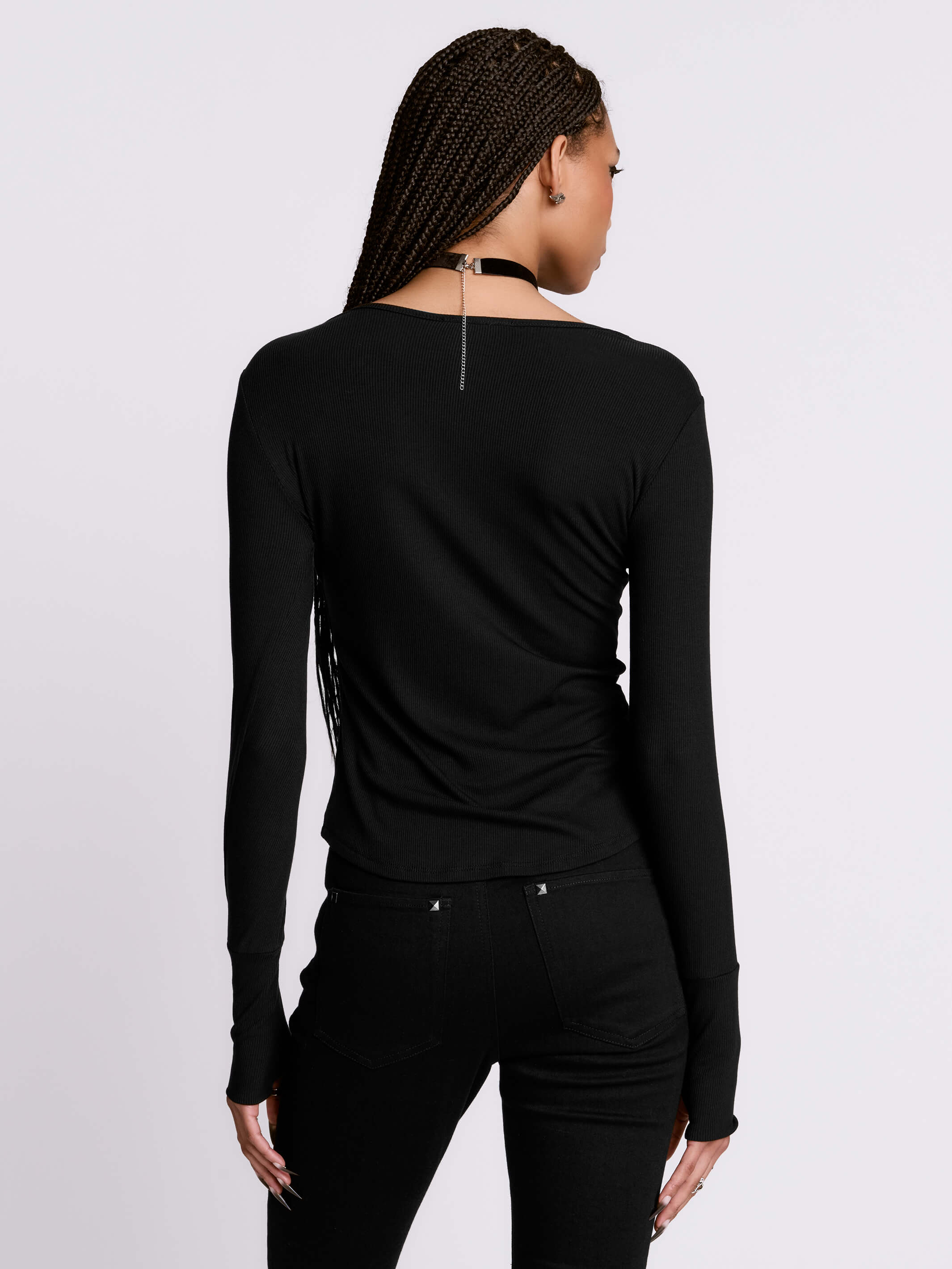トップス eaphi MULTI SHOULDER PARTS RIB TOPS eaphi MULTI SHOULDER PARTS RIB TOPS 【公式通販】