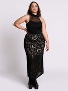 Scorned Bats Midi Skirt