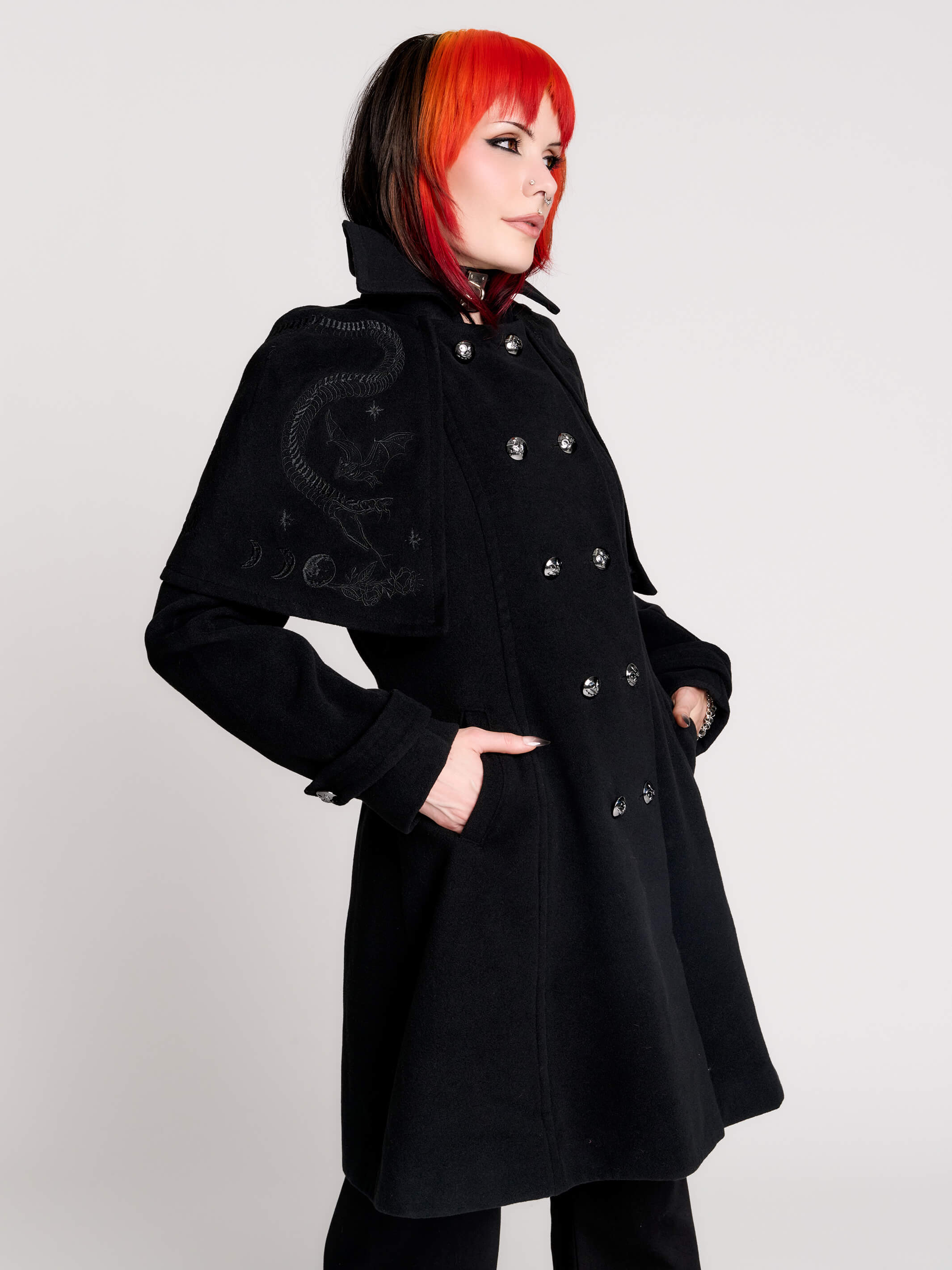 Goth Womens Tops | Available Sizes XS - 5XL | Midnight Hour
