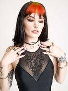 EMBROIDERED SNAKE SWIMSUIT