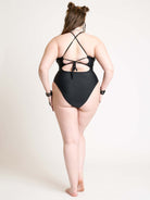 Embroidered Snake Swimsuit