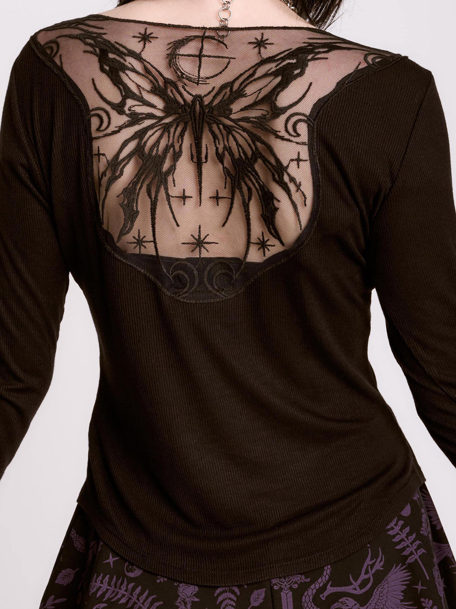 SLIM FIT  ROUND NECK T-SHIRT MIDNIGHT PEARL