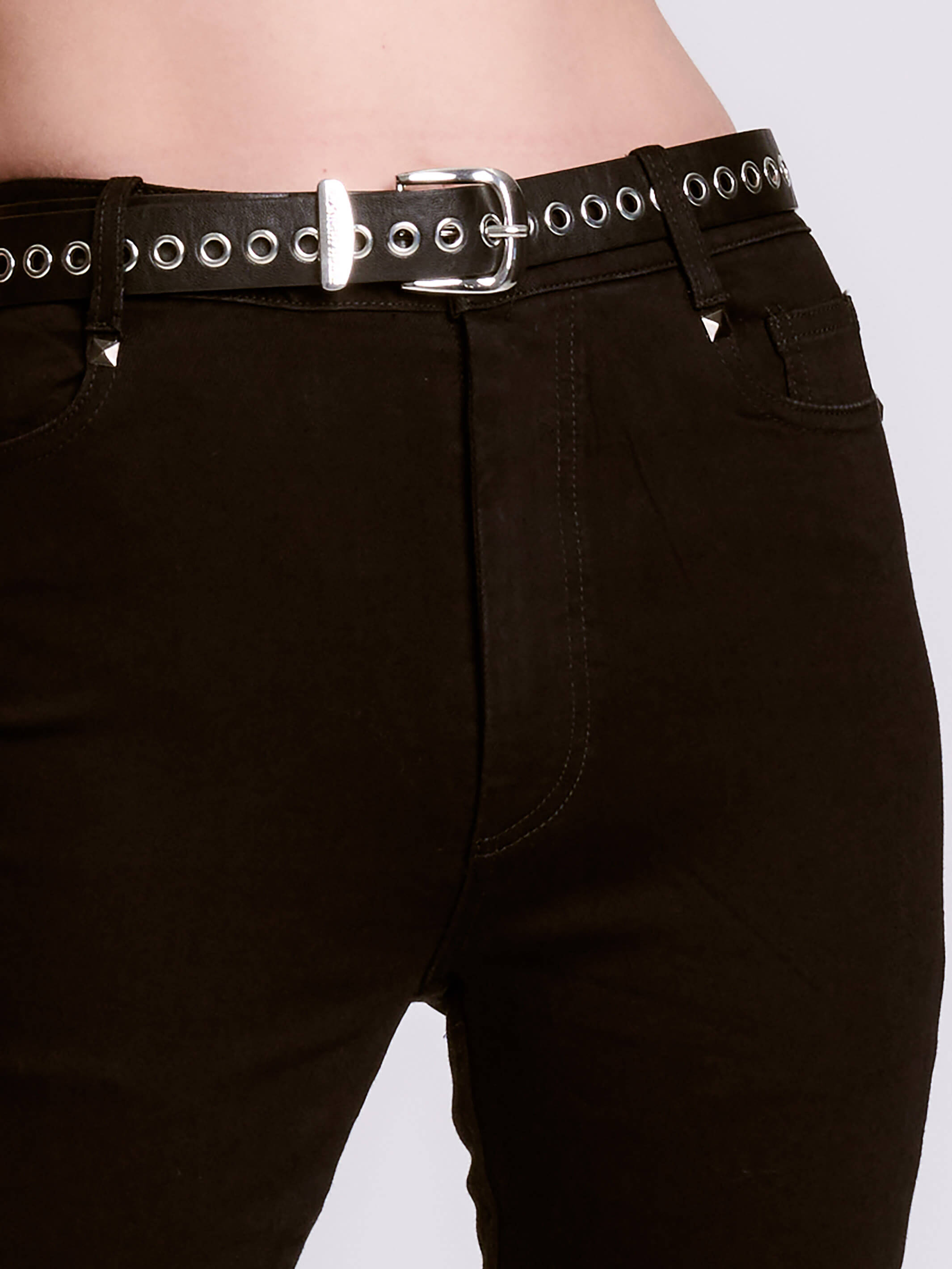 Studded Skinny Jeans