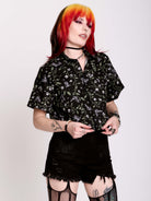 Skull Ivy Cropped Shirt