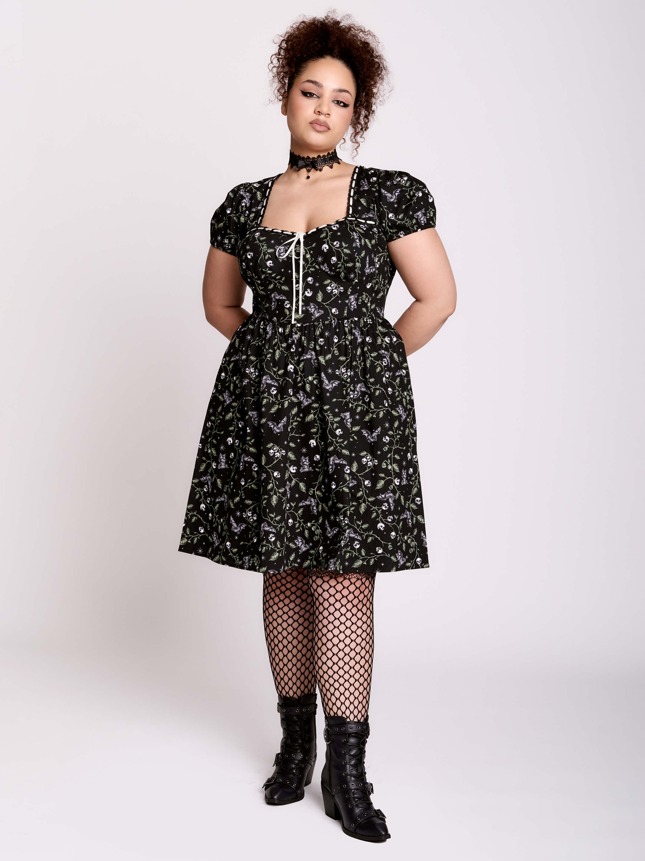 Skull Ivy Maiden dress