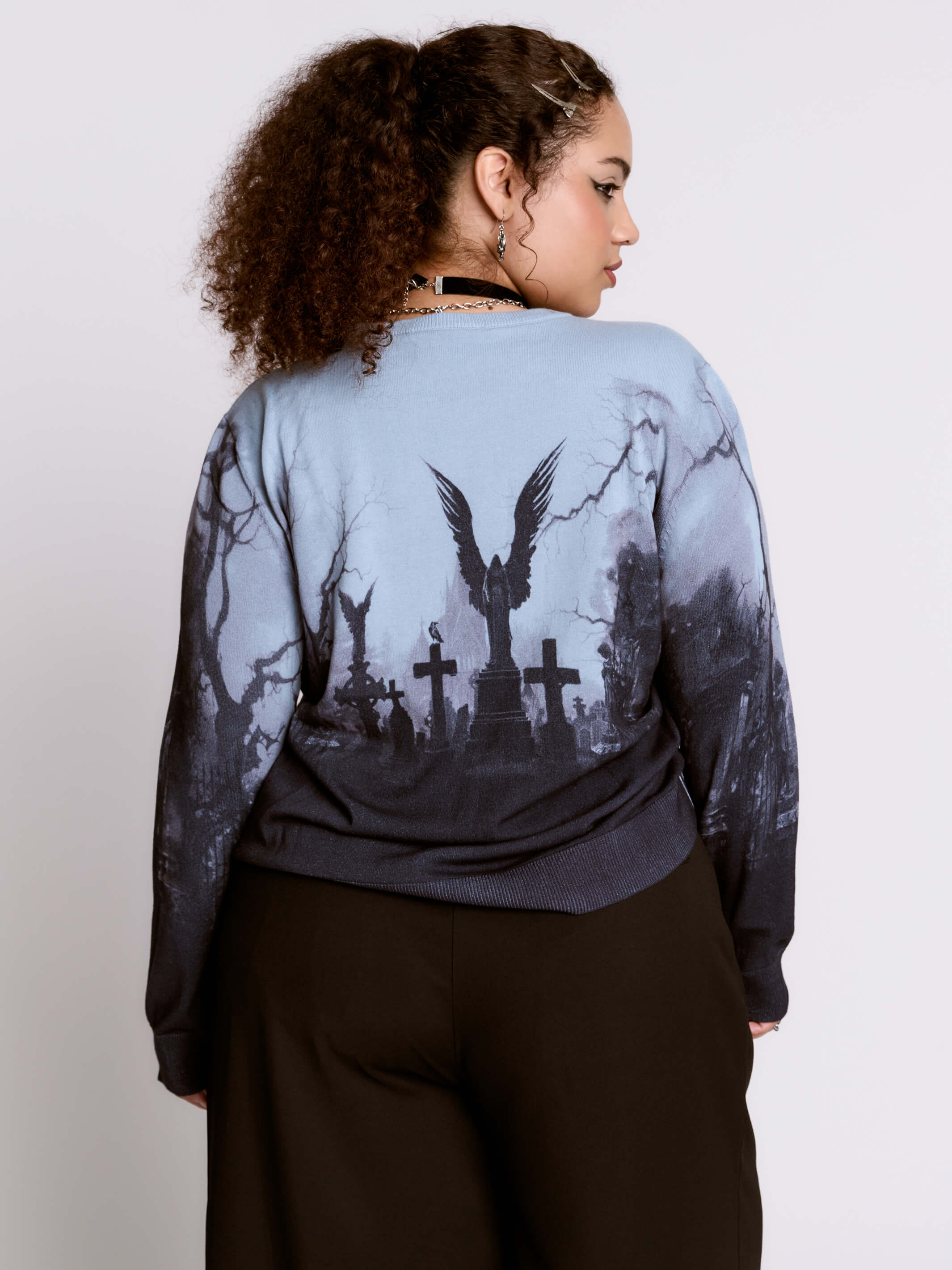 Goth Sweaters | Gothic & Alt Sweaters by Midnight Hour – Midnight Hour