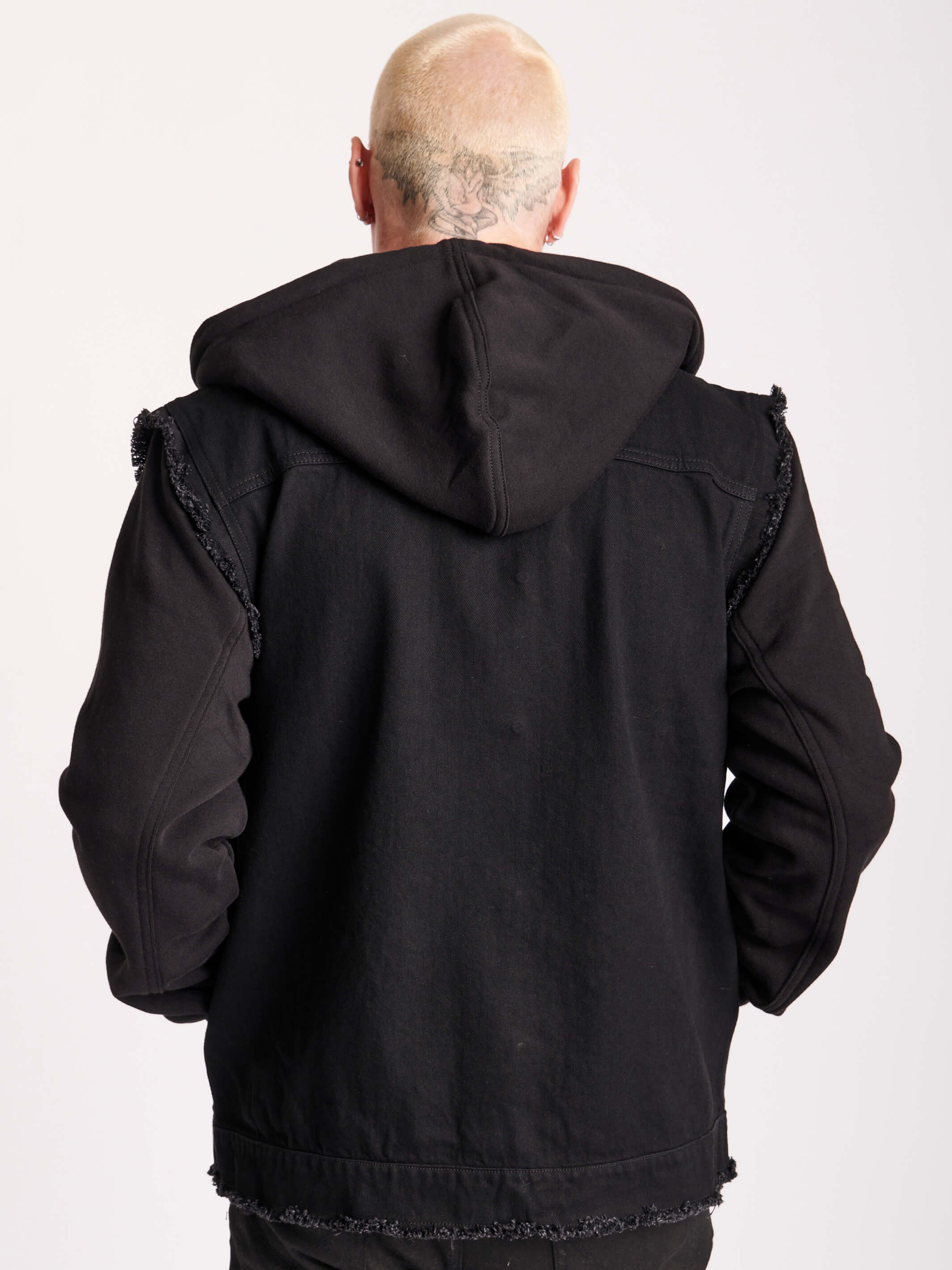 Studded Denim Jacket – Midnight Hour