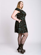 SWAMP LIFE PONTE DRESS