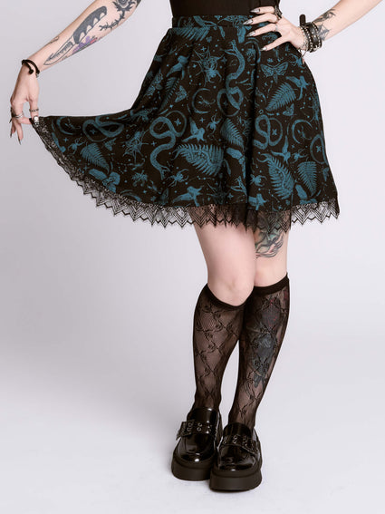 SWAMP LIFE SKATER SKIRT