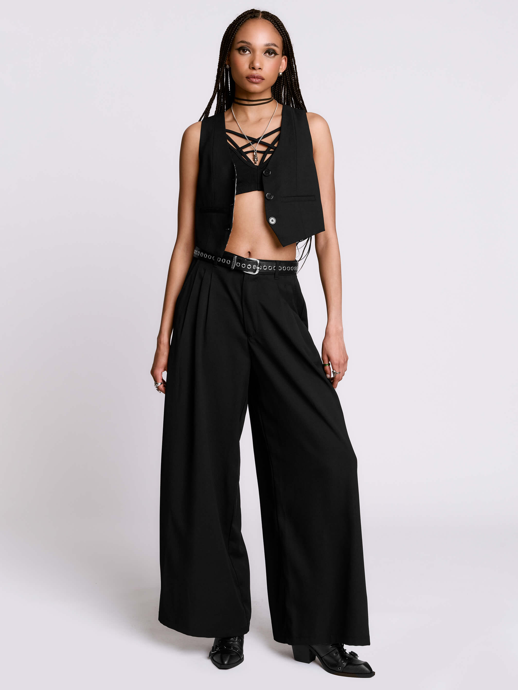 極美品 22aw MARINA YEE ORIGAMI VEST ベスト Sword of Mercy Vest – Midnight Hour
