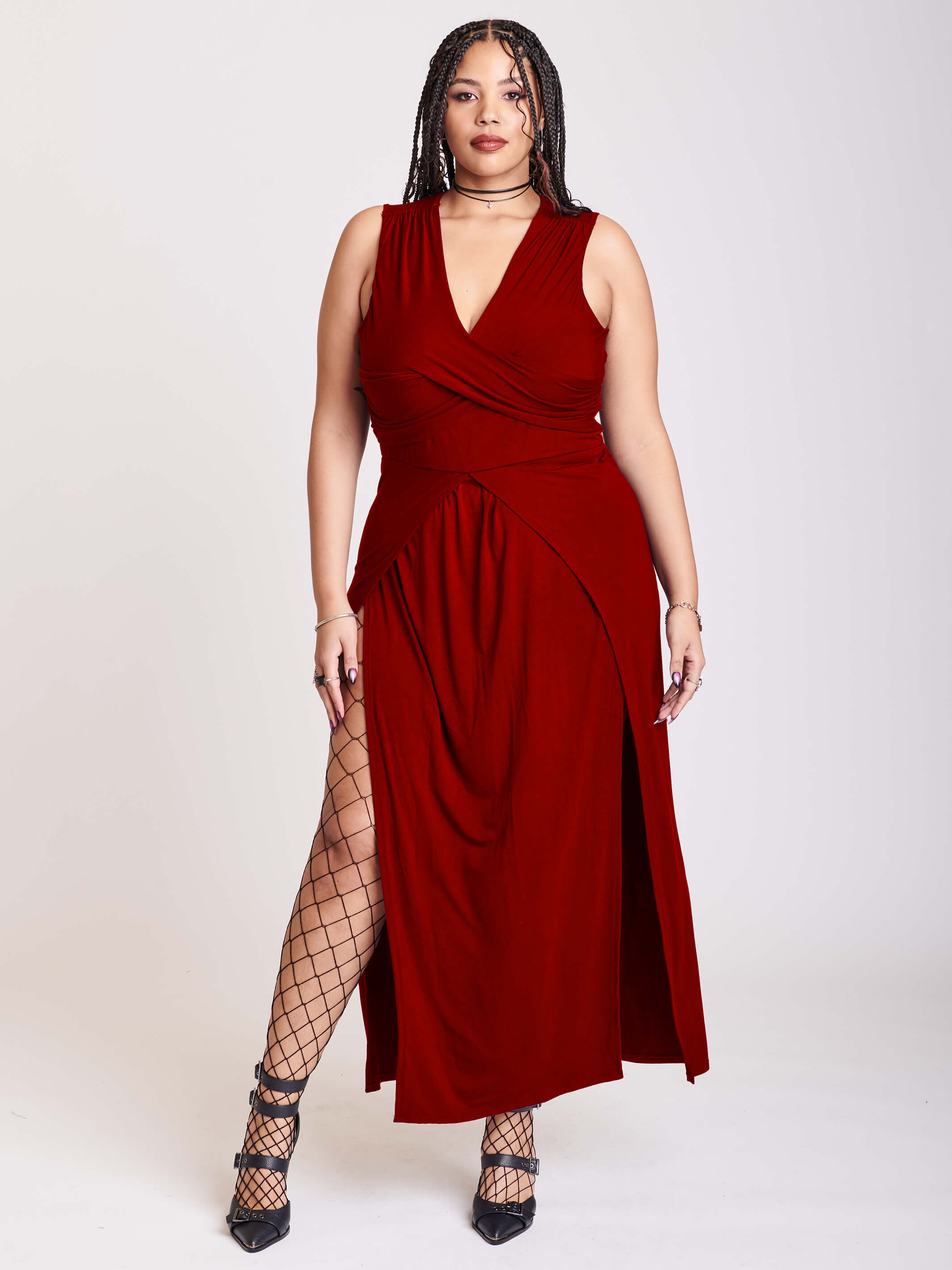 Scarlet Twist Dress – Midnight Hour Scarlet Twist Dress – Midnight Hour