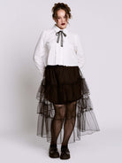 TULLE RUFFLE SKIRT