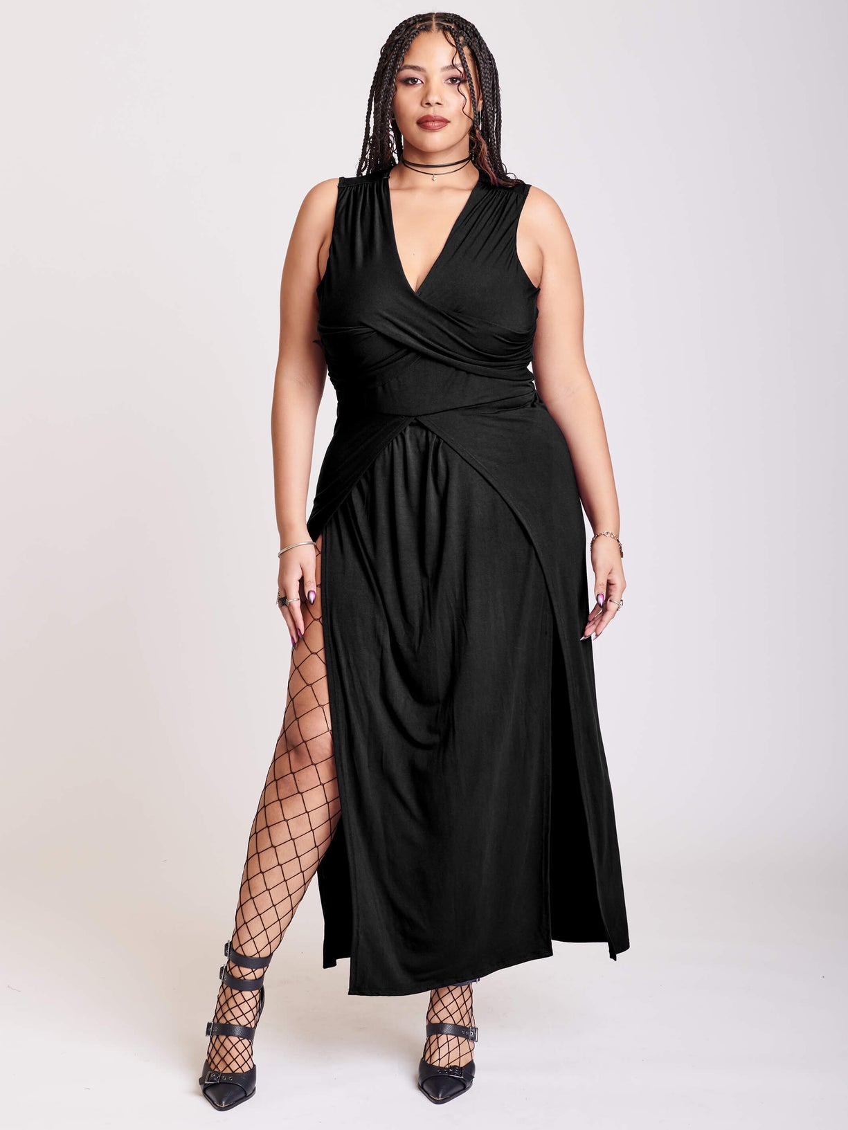 Kartner Twist Front Dress