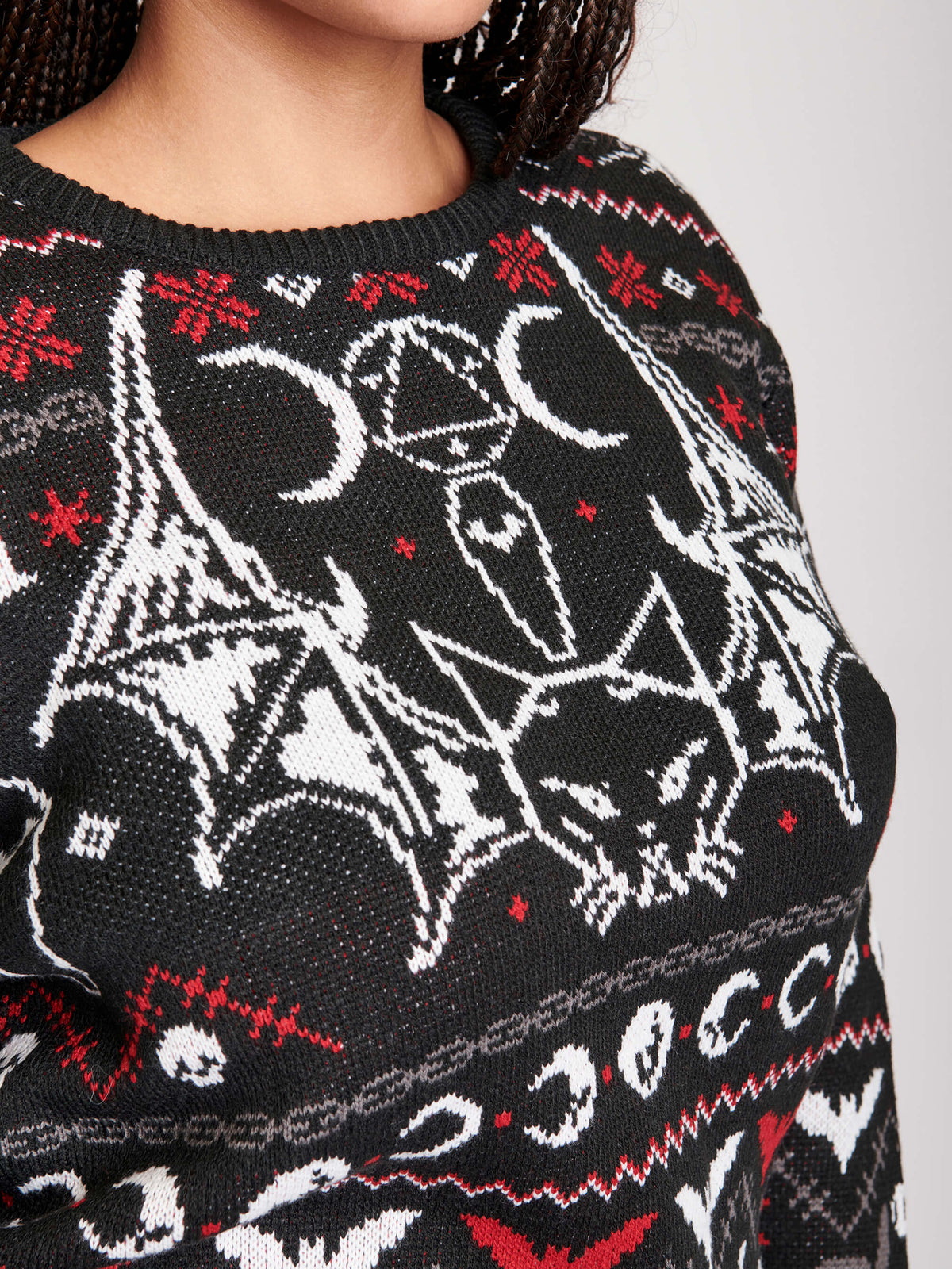 Bat Cat Ugly Xmas Sweater