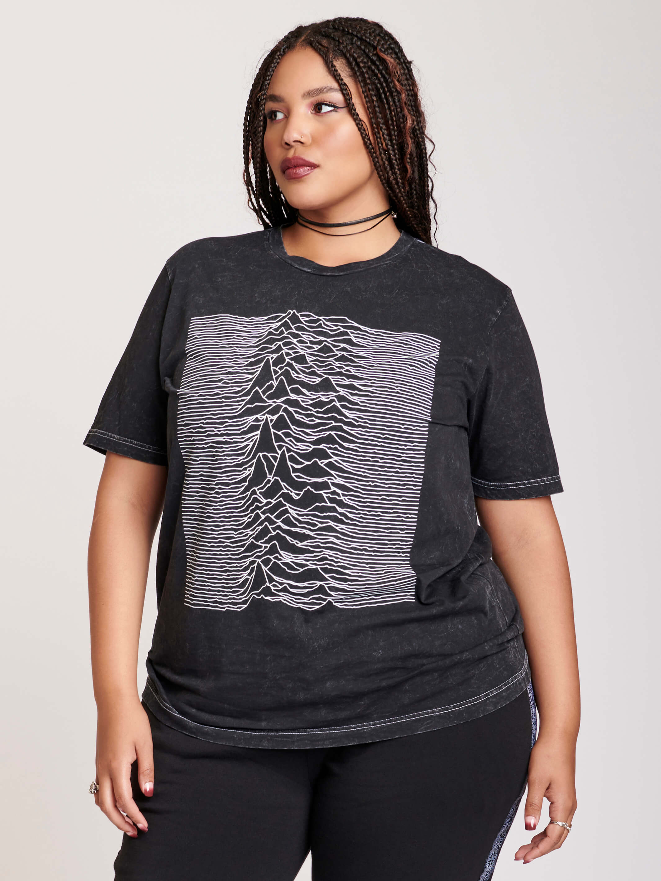 未開封　KingGnu SMOKE TEE [BLACK]ユニセックス　Mサイズ UnknownPleasuresTshirt1_8a4930
