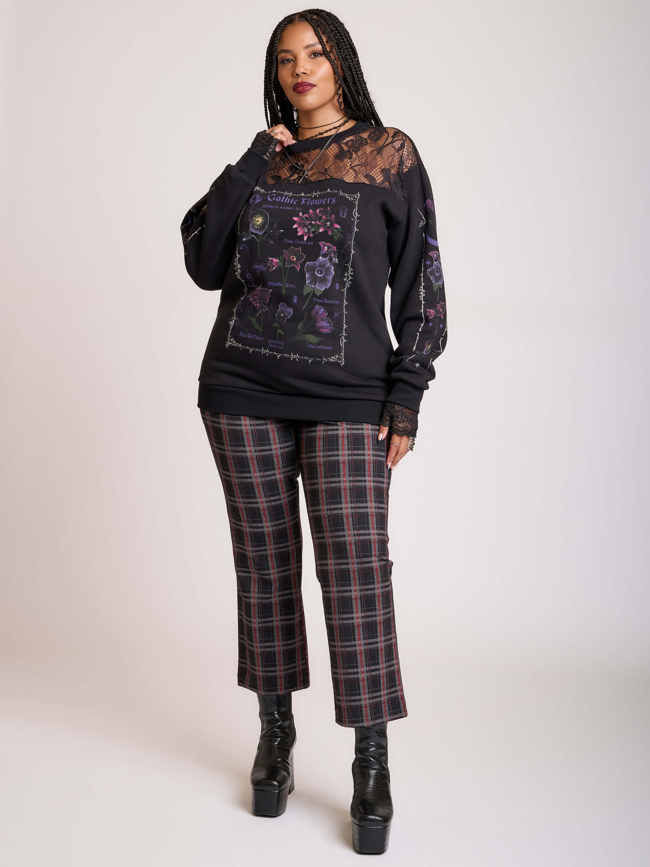 Eternal Midnight Lace Pants
