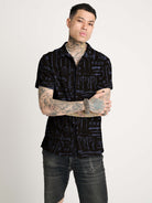 medieval weapons print shirt