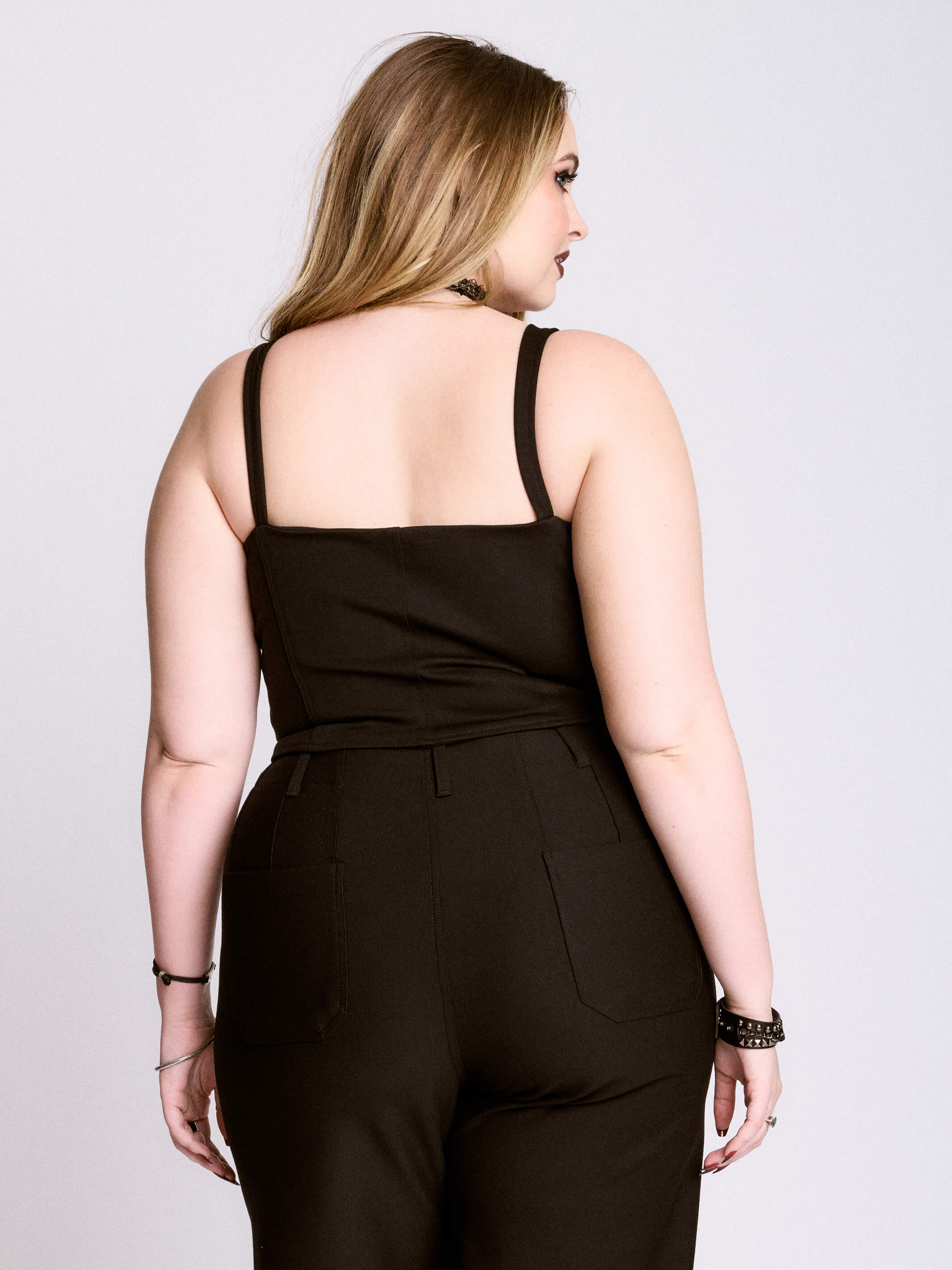 Warm Leatherette Corset – Midnight Hour