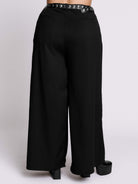 WIDE LEG CORPORATE GOTH TROUSERS