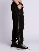 zipper jogger