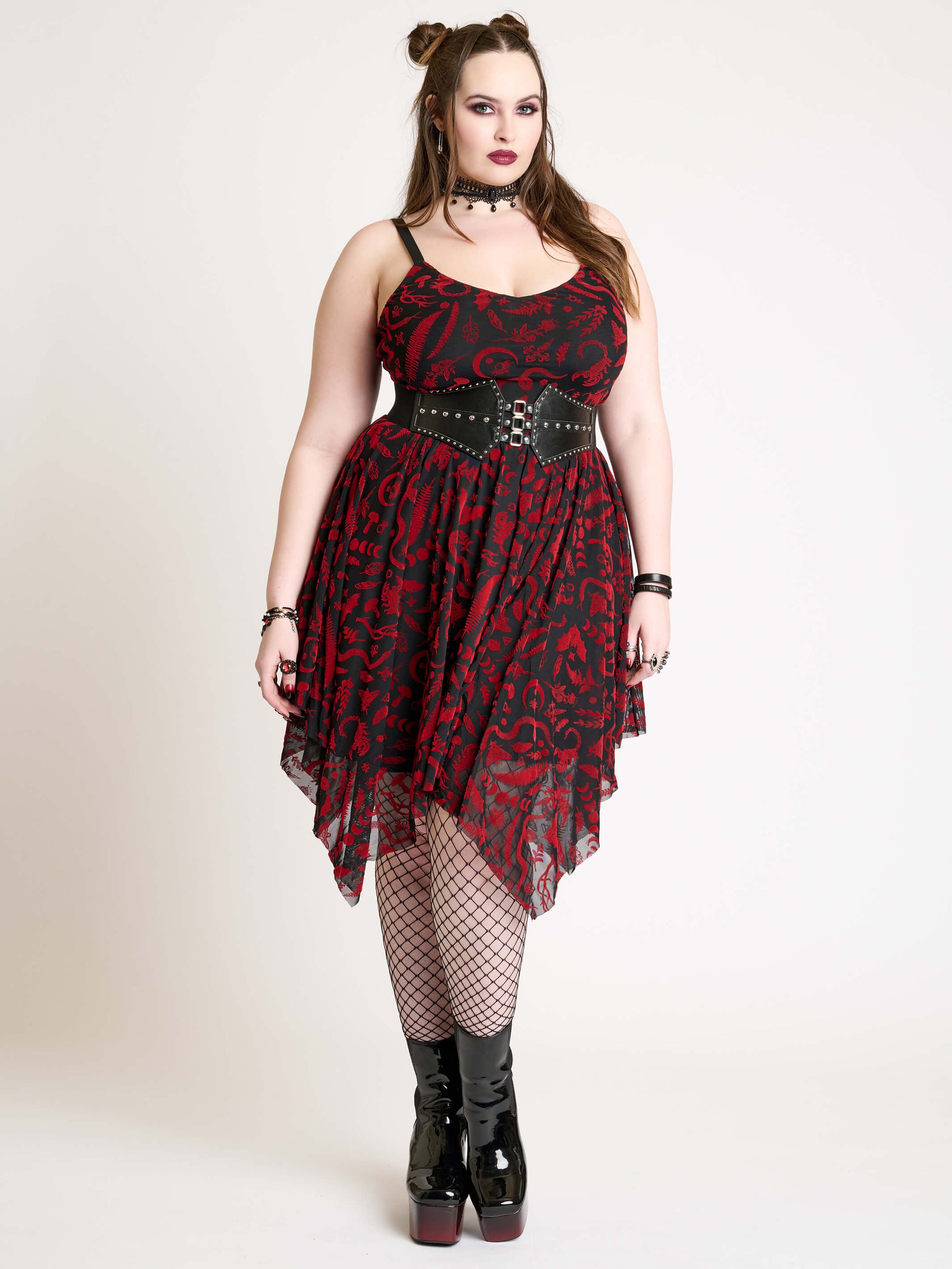 Plus size new Gothic style casual jumpsuit – Women's Fashion main image 1
