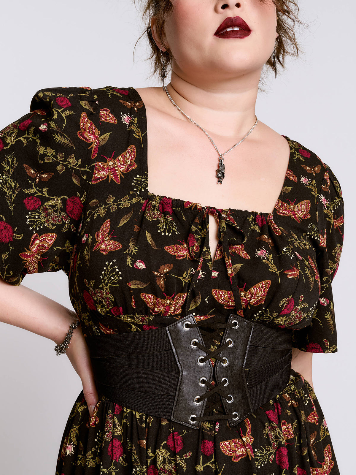 corset dress belt Laced available in striking colors Livesso Women's Navy Blue United States Style:Xmas Light Up Dress