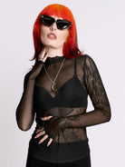 Powermesh Long Sleeve Top