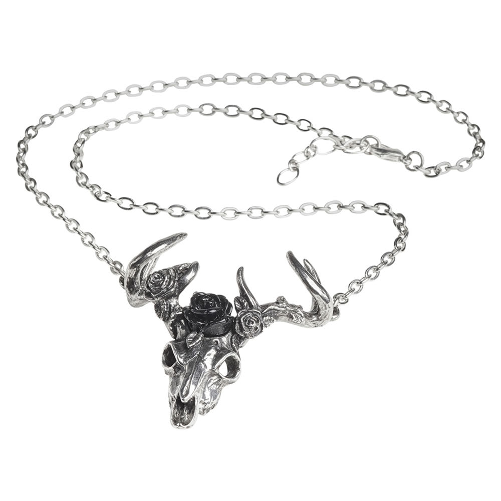 White Stag Necklace
