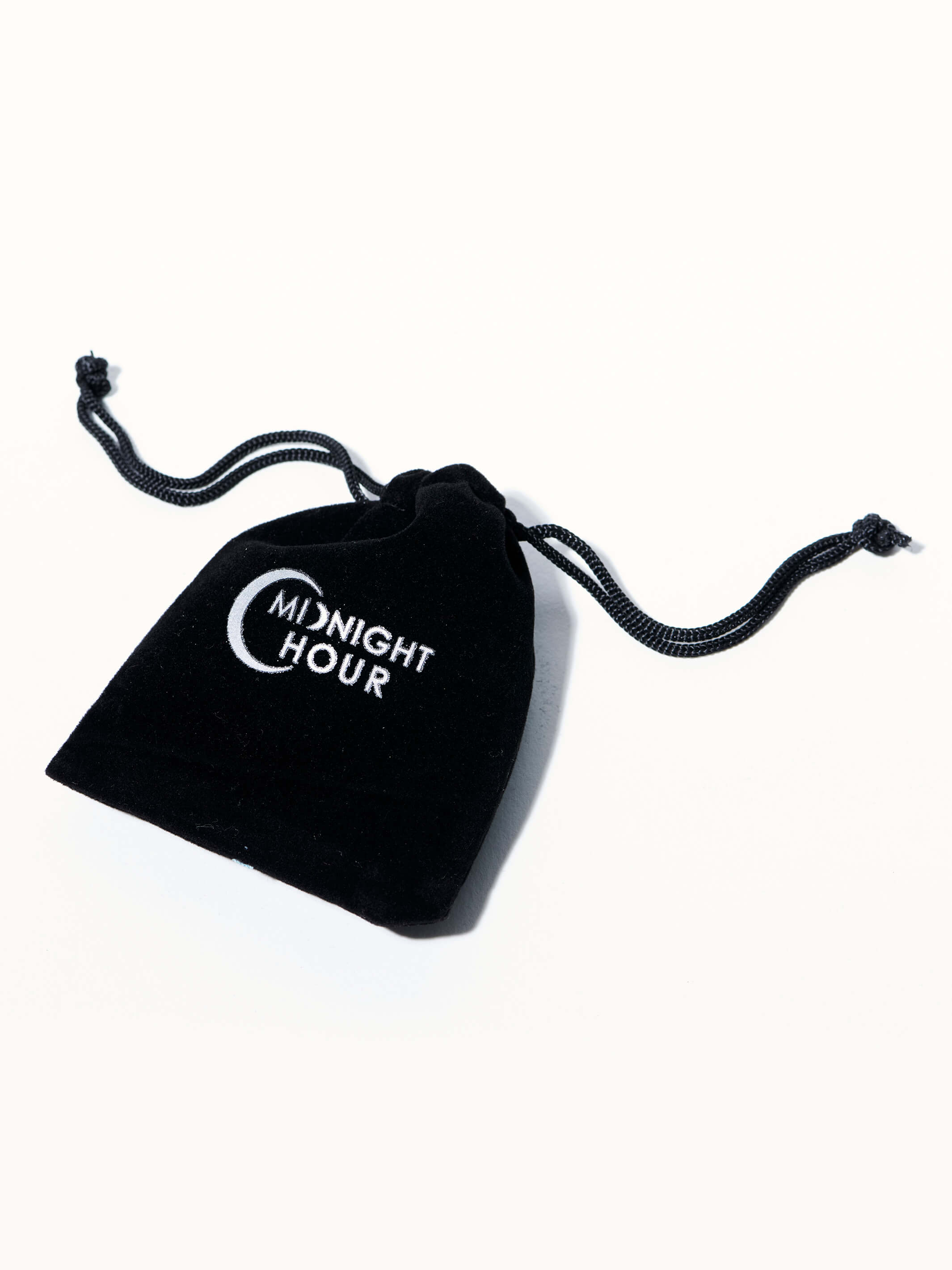 branded velvet gift bag