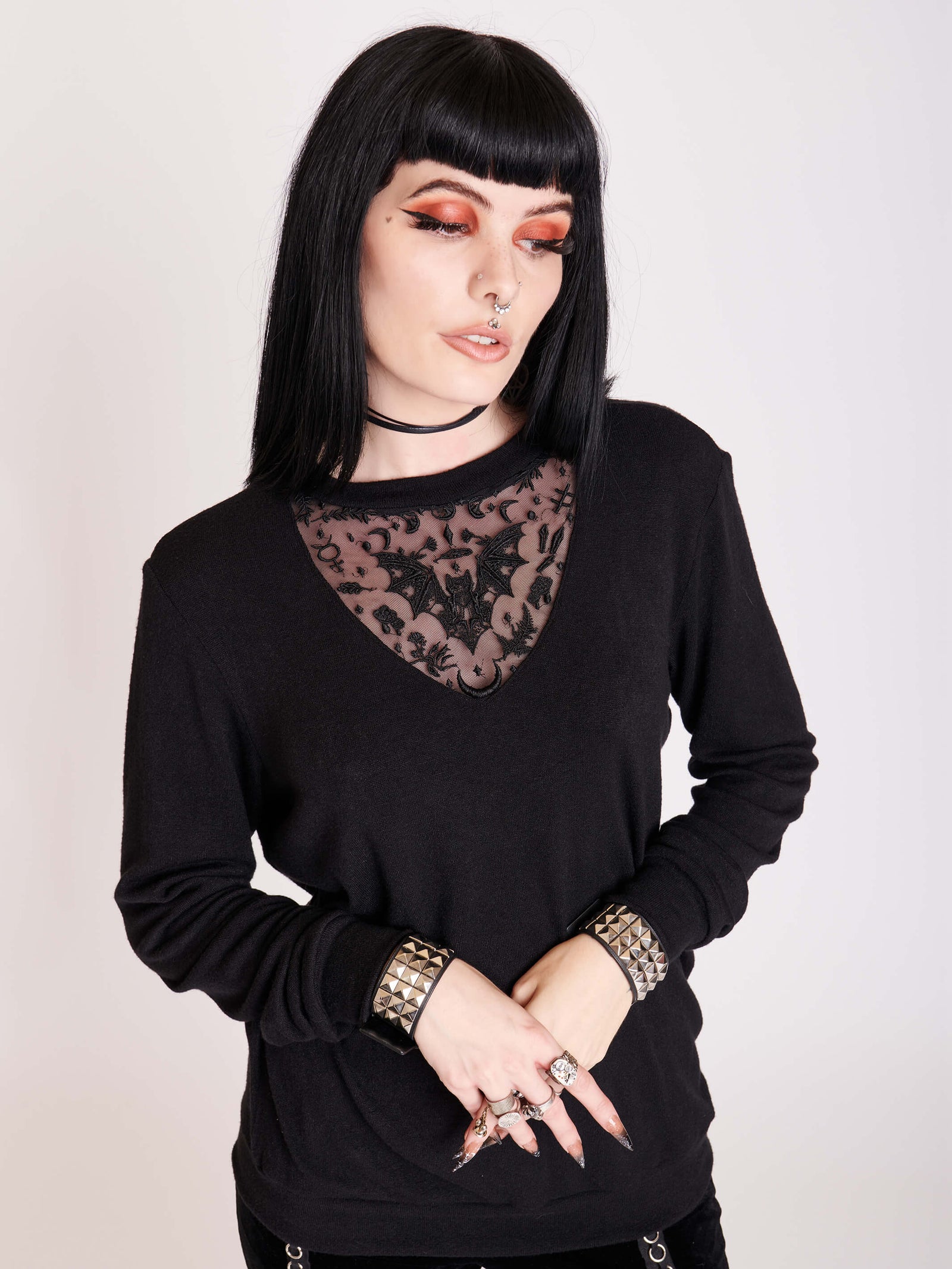 Goth Sweaters | Gothic & Alt Sweaters by Midnight Hour
