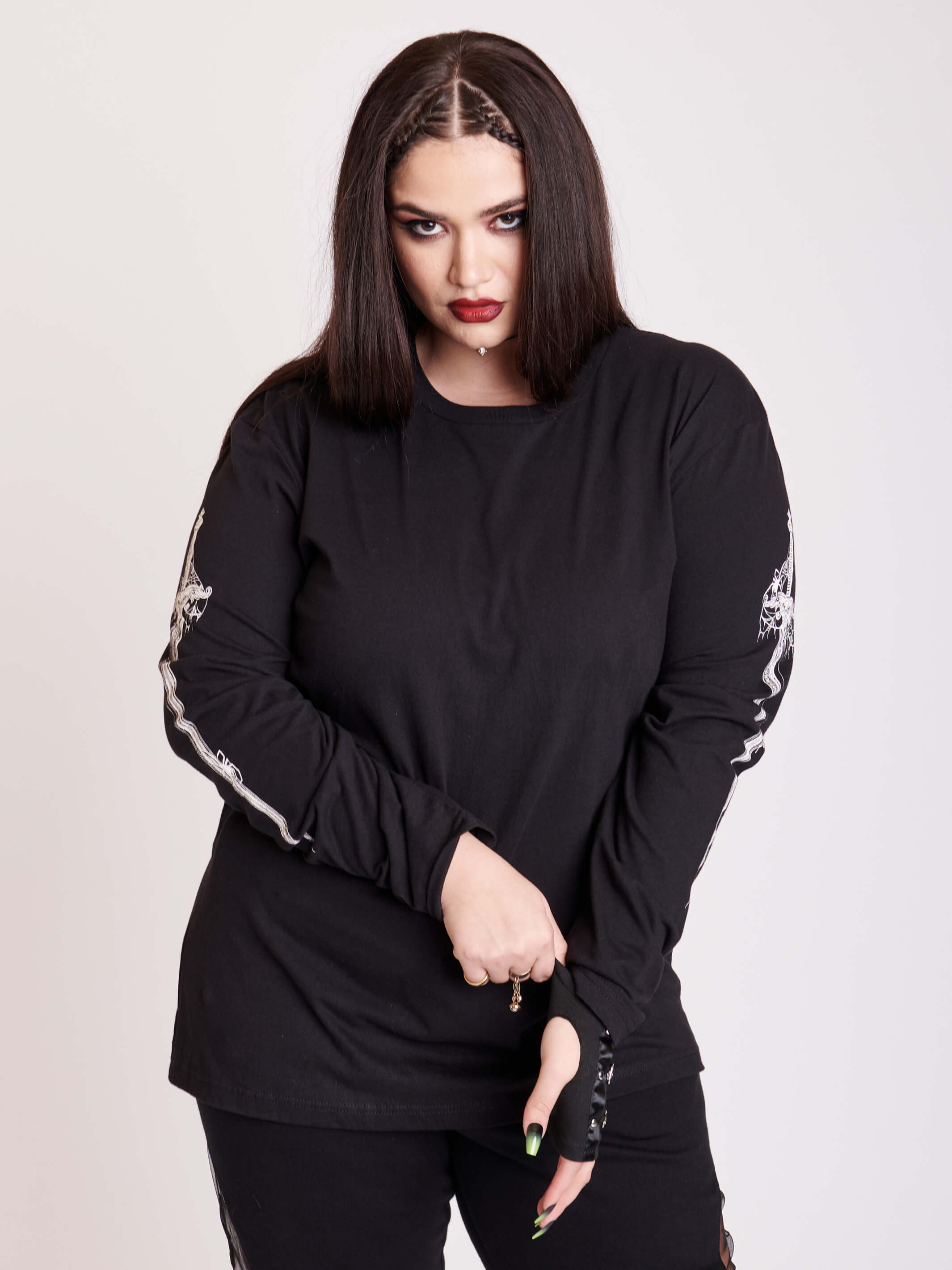 Dagger Long Sleeve T-shirt – Midnight Hour